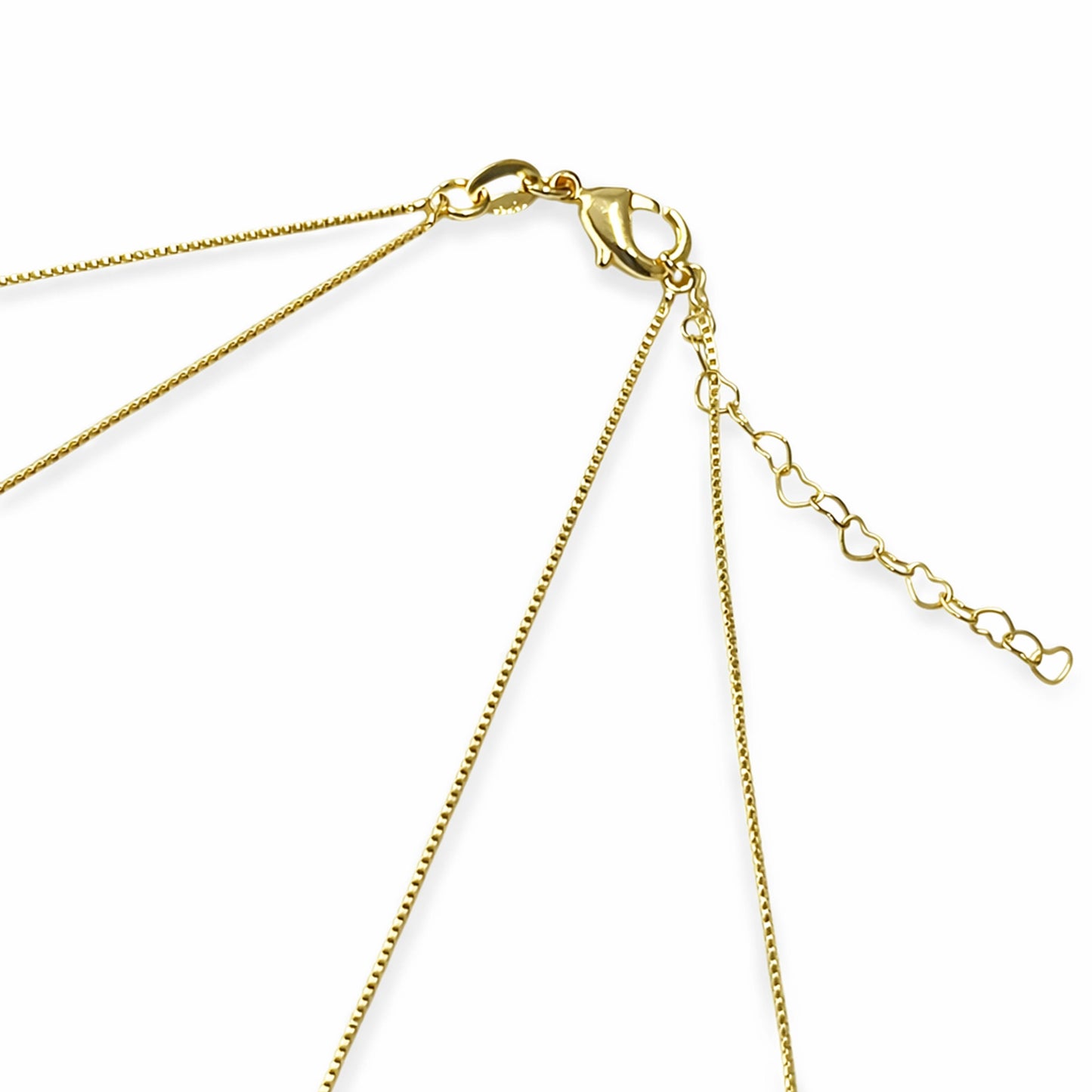 18K Gold Filled CZ Body Chain Necklace