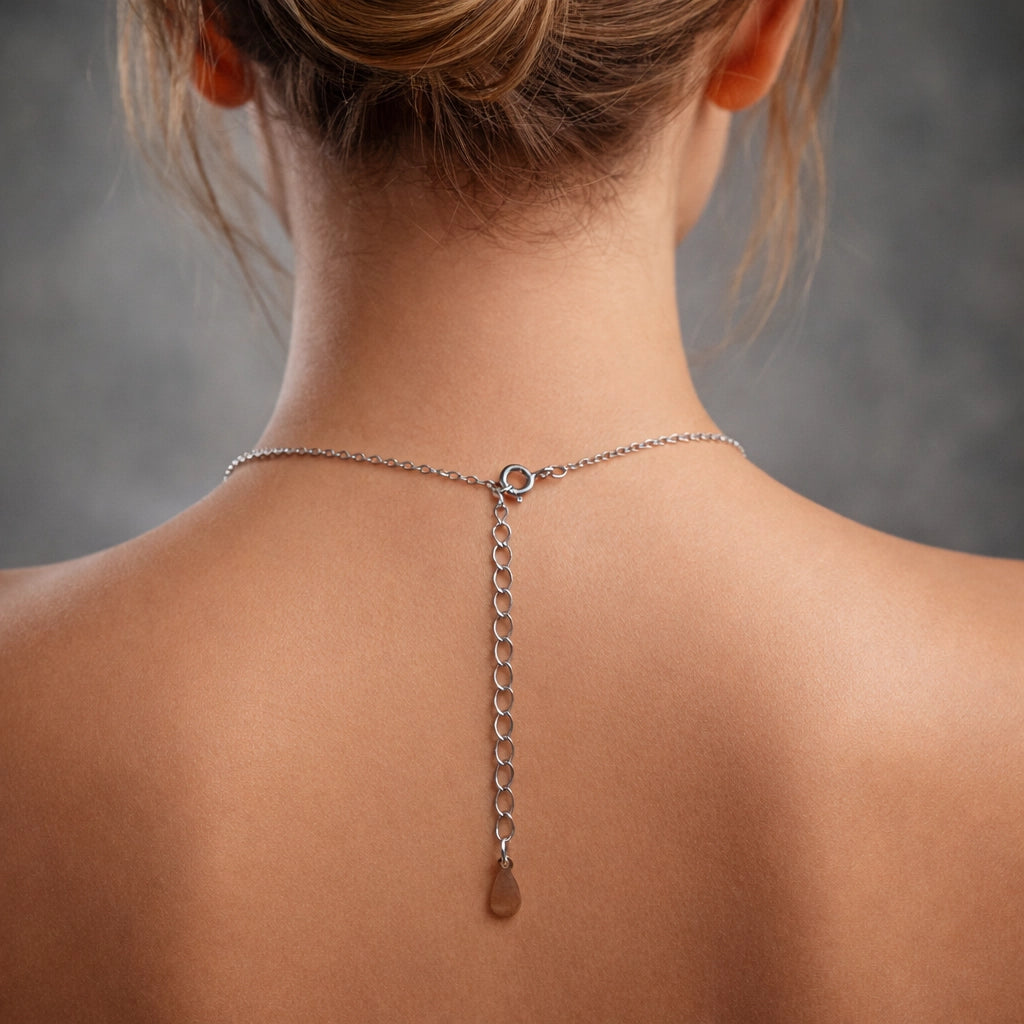 Collar Divino con Colgante de Virgen María y Cruz