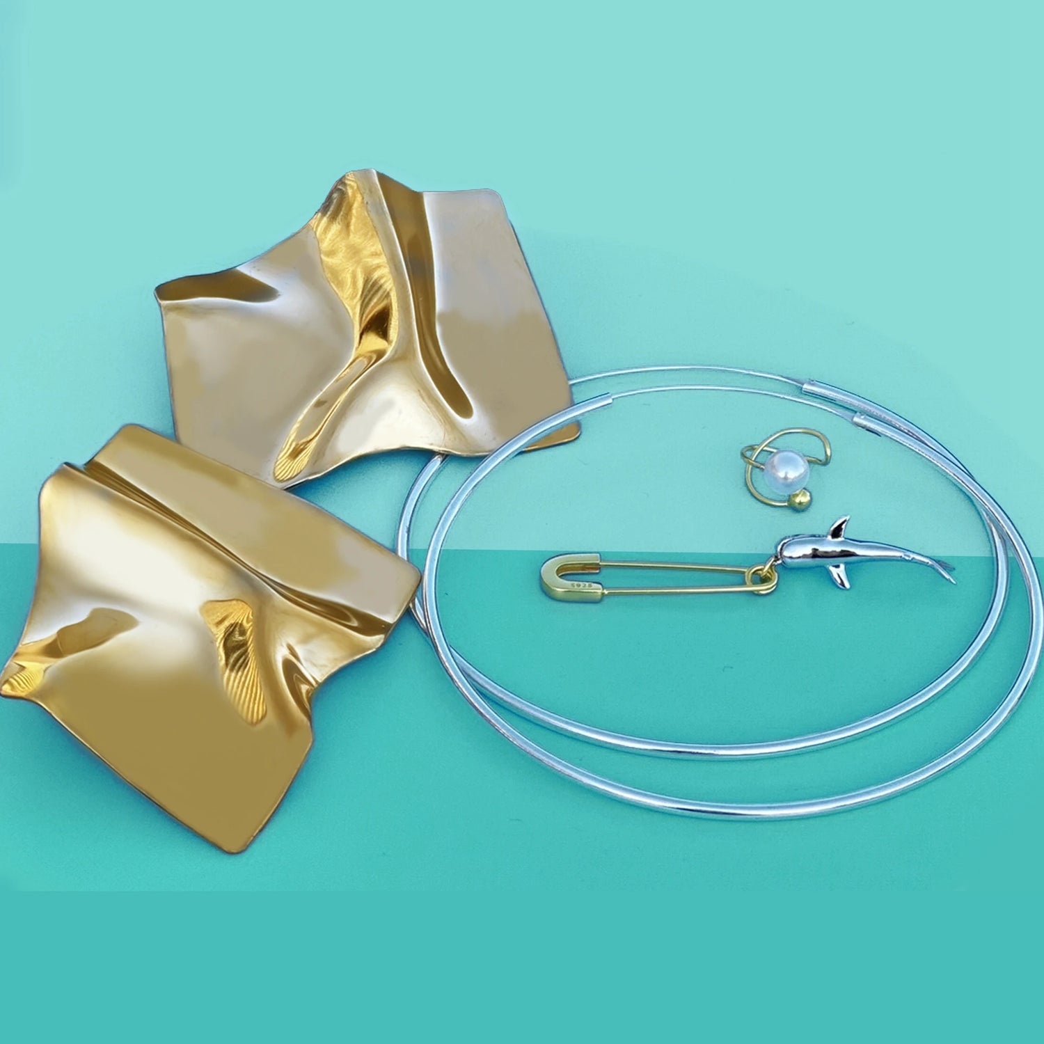 Earrings & cuffs