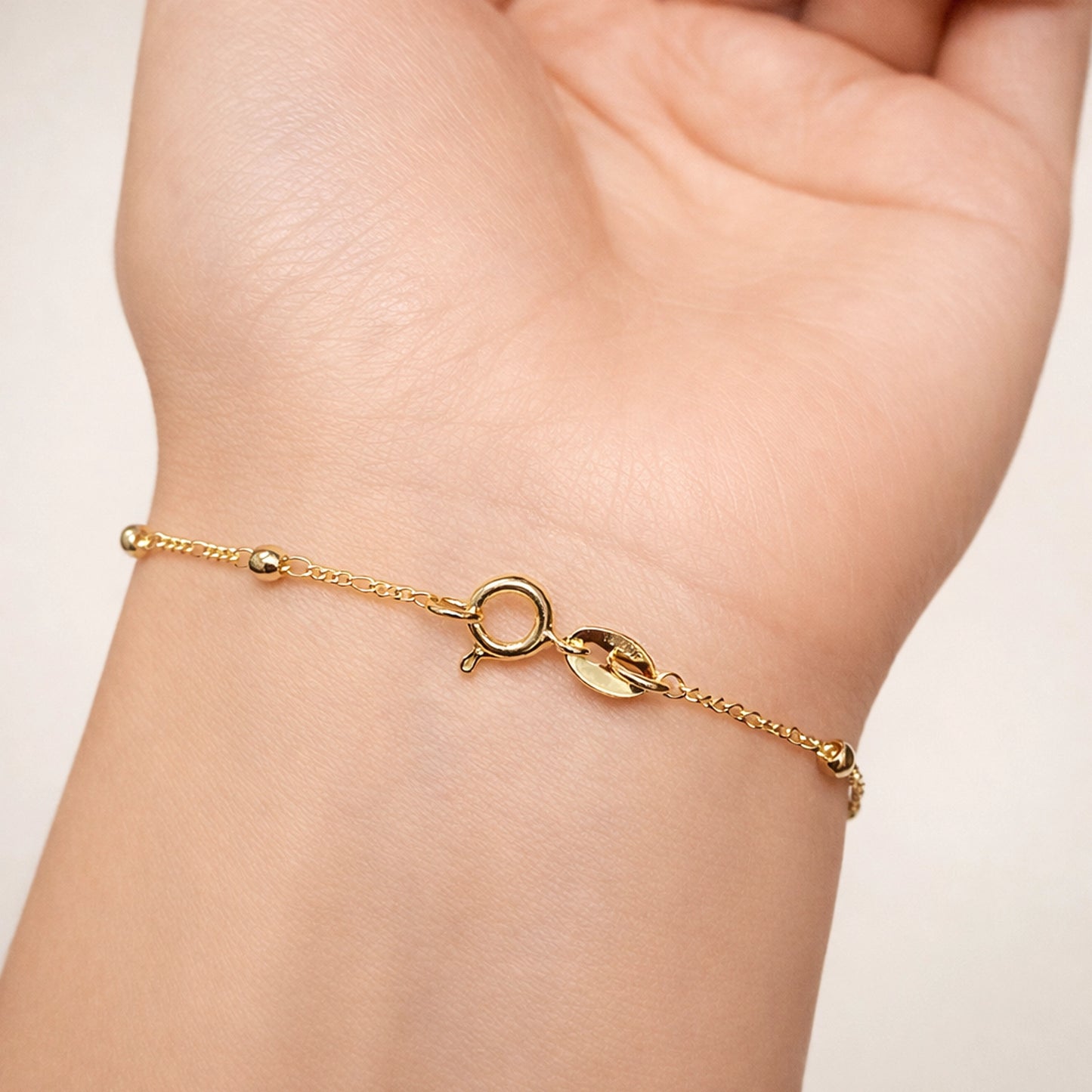 Fashion Rosary Bead Bracelet