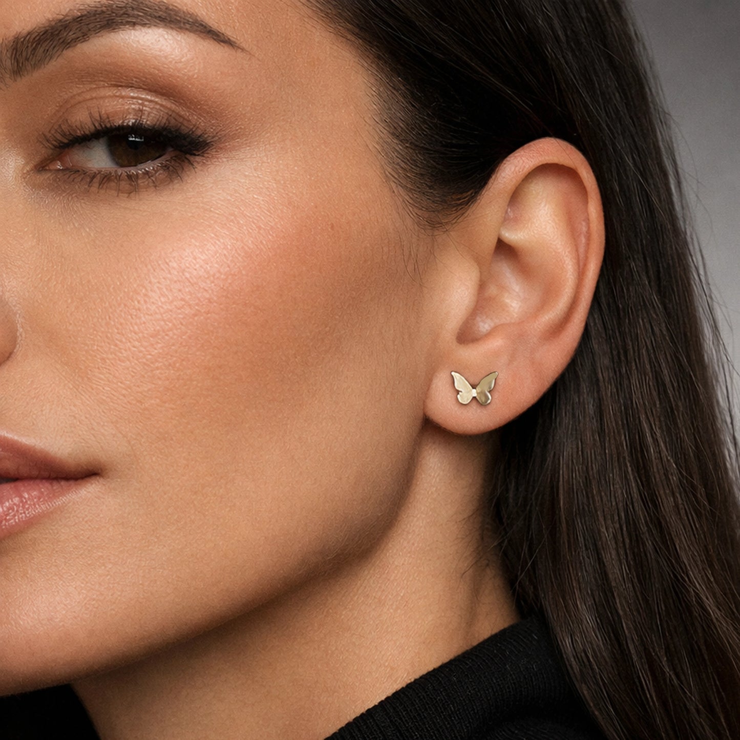 Tiny Butterfly Earrings