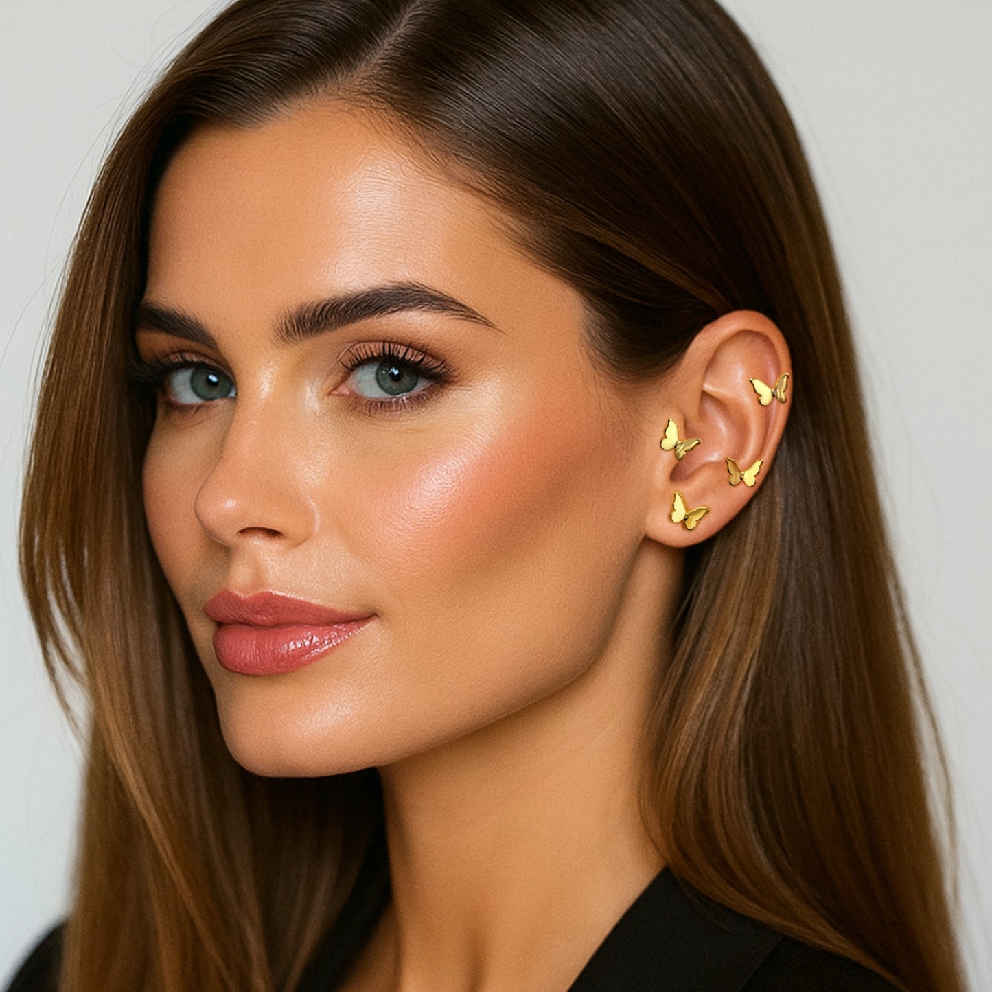 Tiny Butterfly Earrings