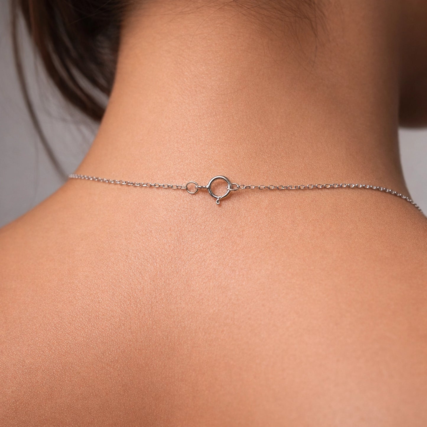 Yoga Necklace with OM Disc Charm