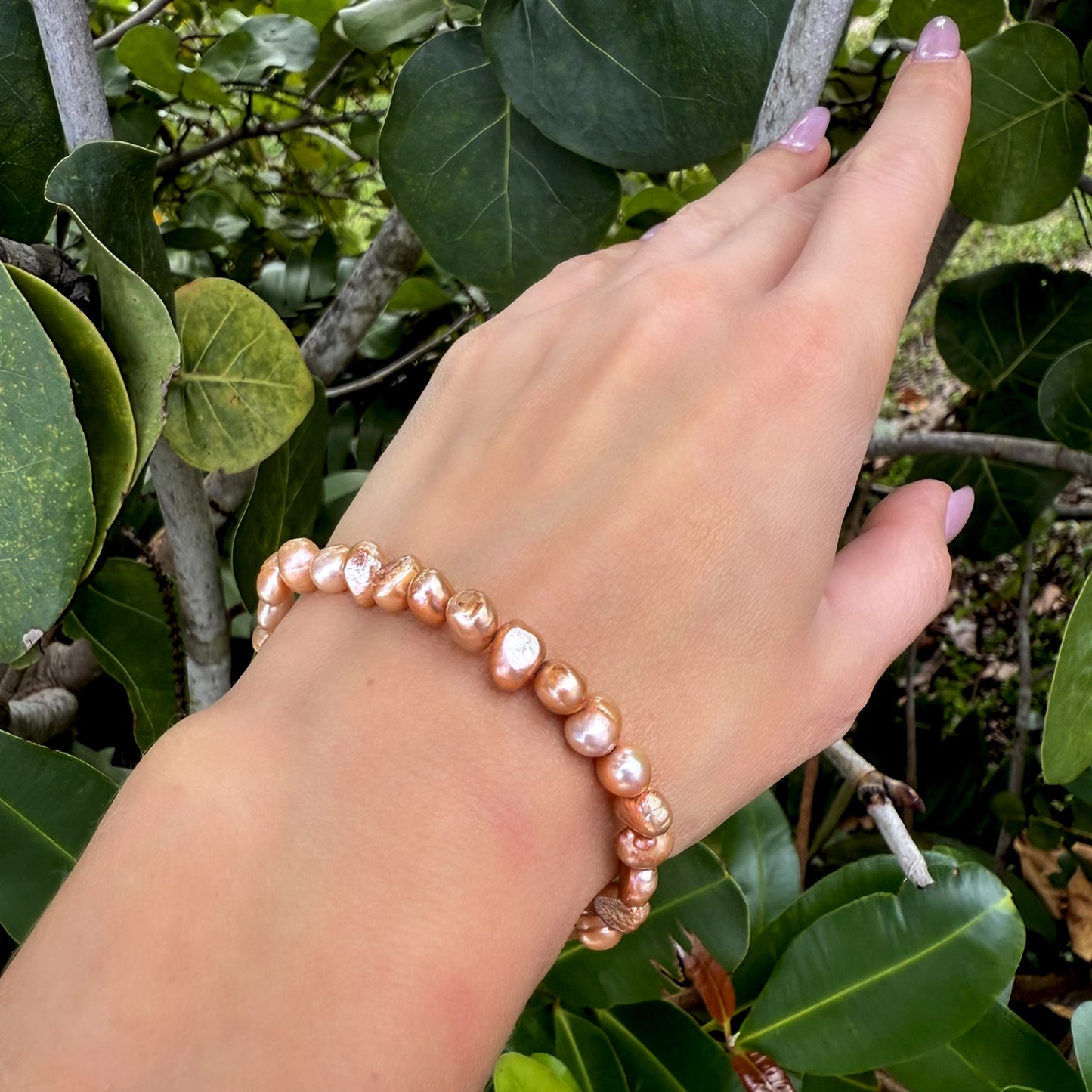 Freshwater Pearl Stretch Bracelet