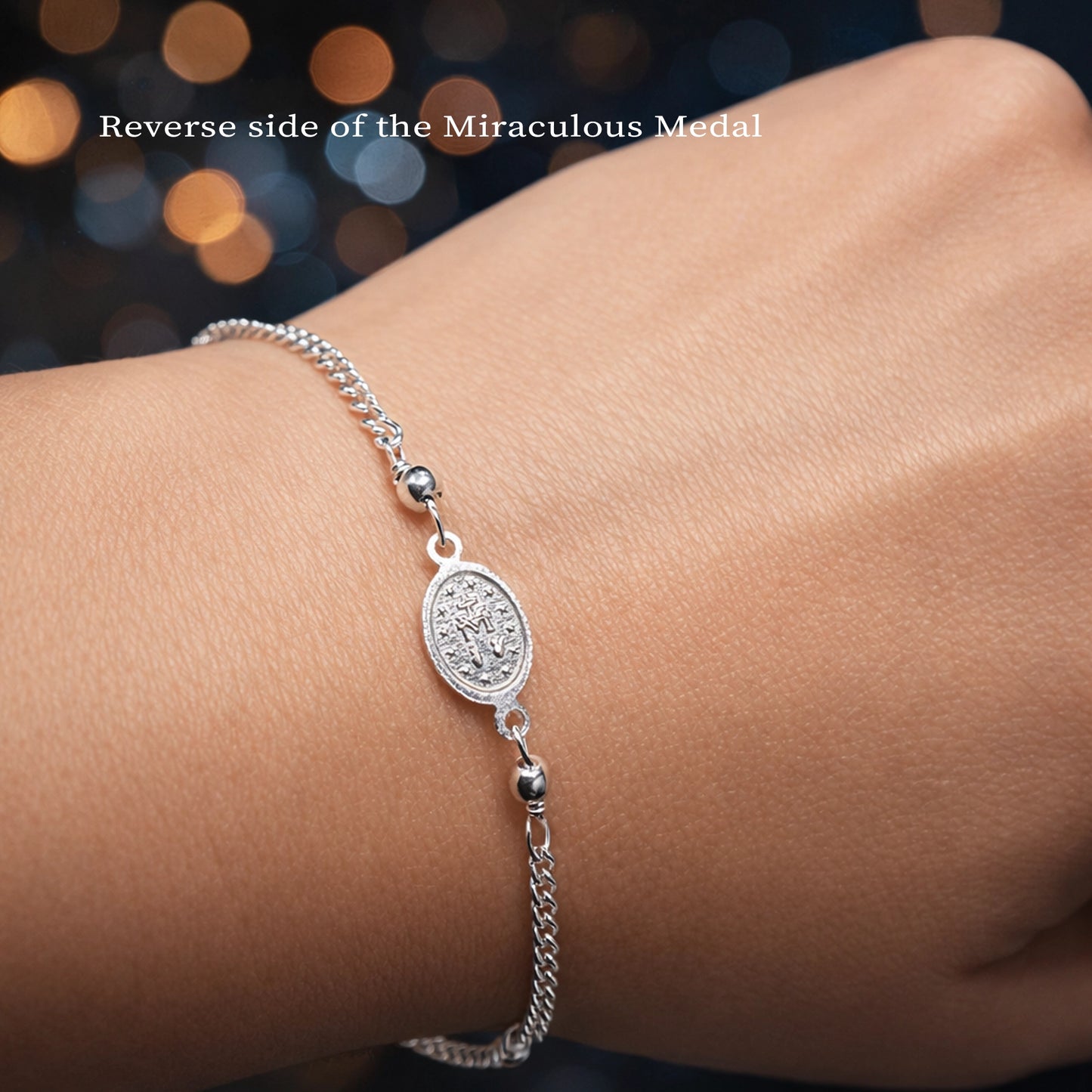 Pulsera pequeña del rosario de la Virgen María