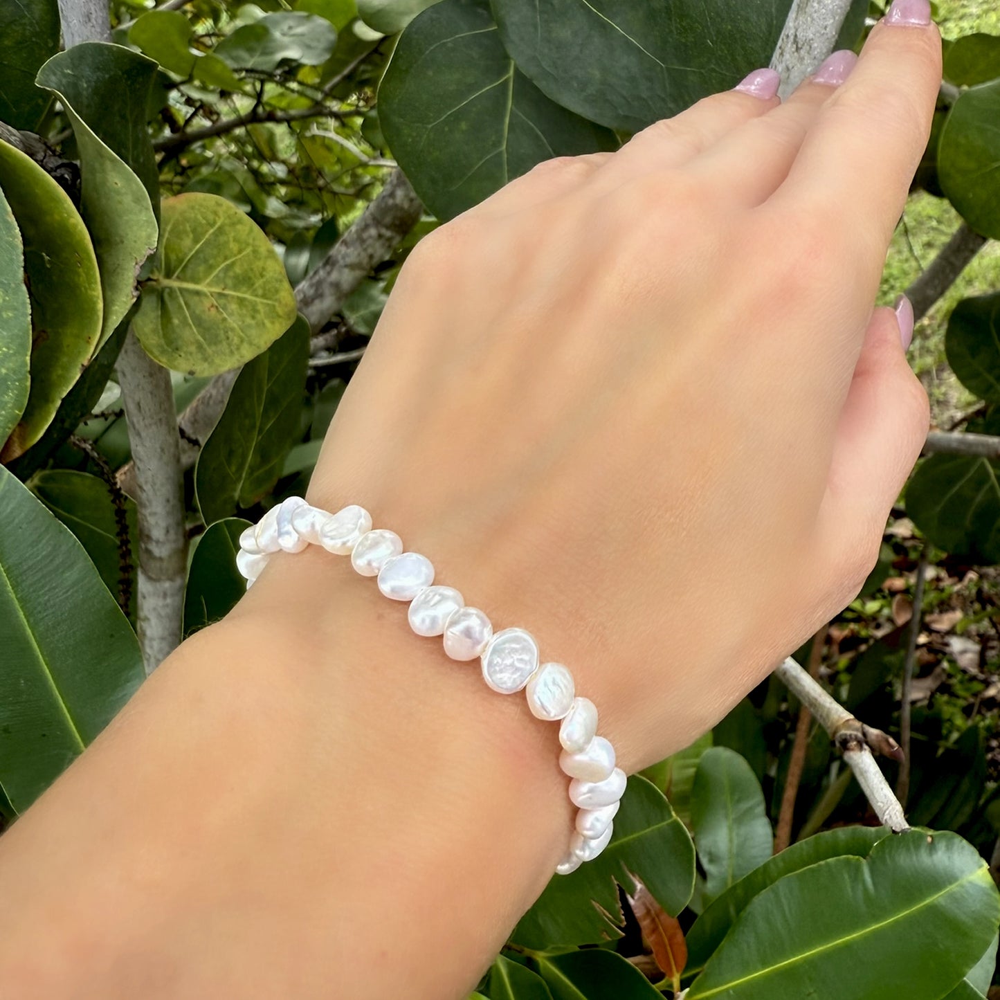 Freshwater Pearl Stretch Bracelet