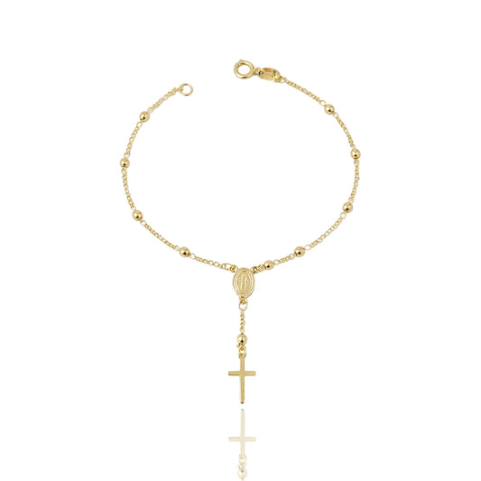 Fashion Rosary Bead Bracelet