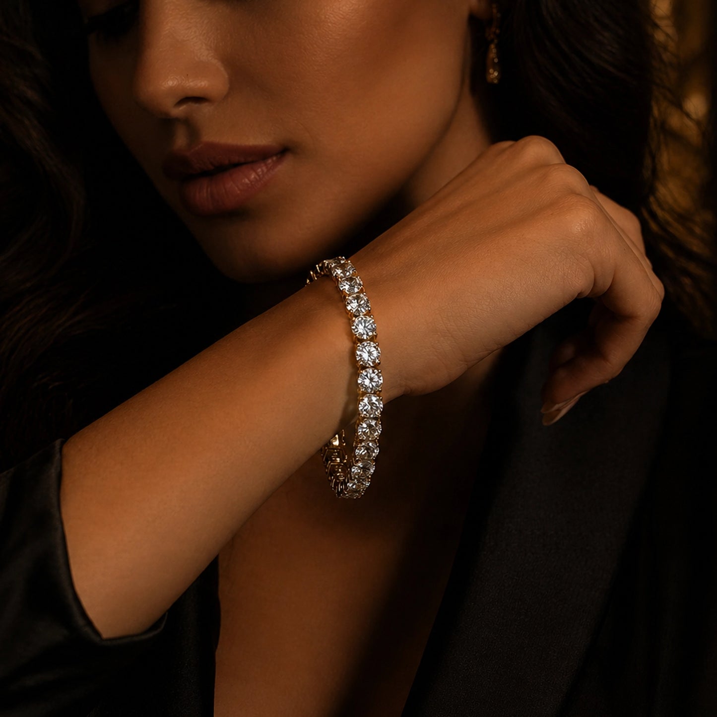 6mm CZ Tennis Bracelet in 925 Sterling Silver