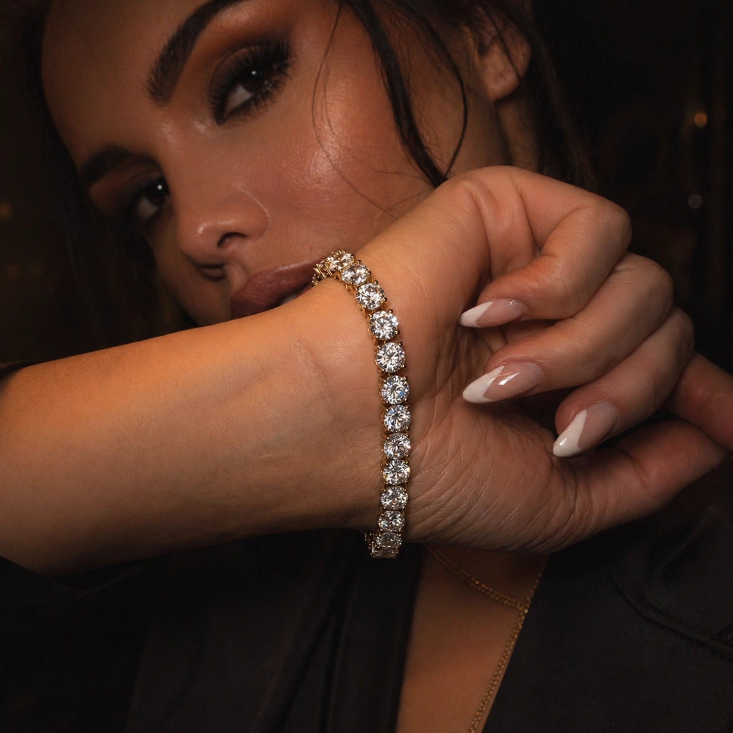 6mm CZ Tennis Bracelet in 925 Sterling Silver
