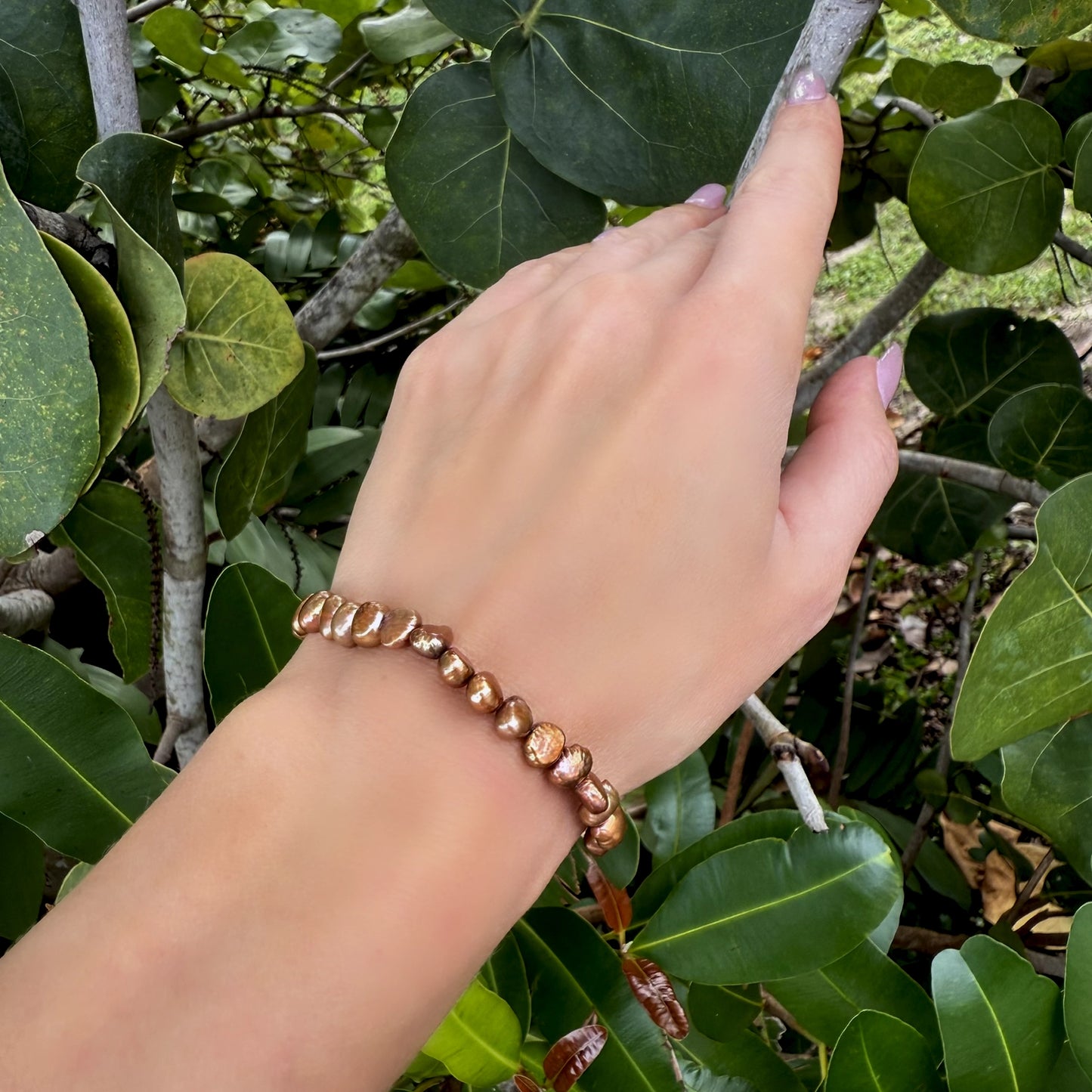 Freshwater Pearl Stretch Bracelet