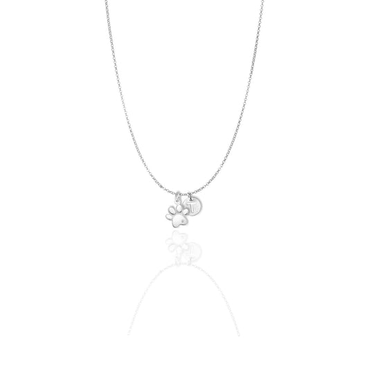 Dainty Paw Print Necklace