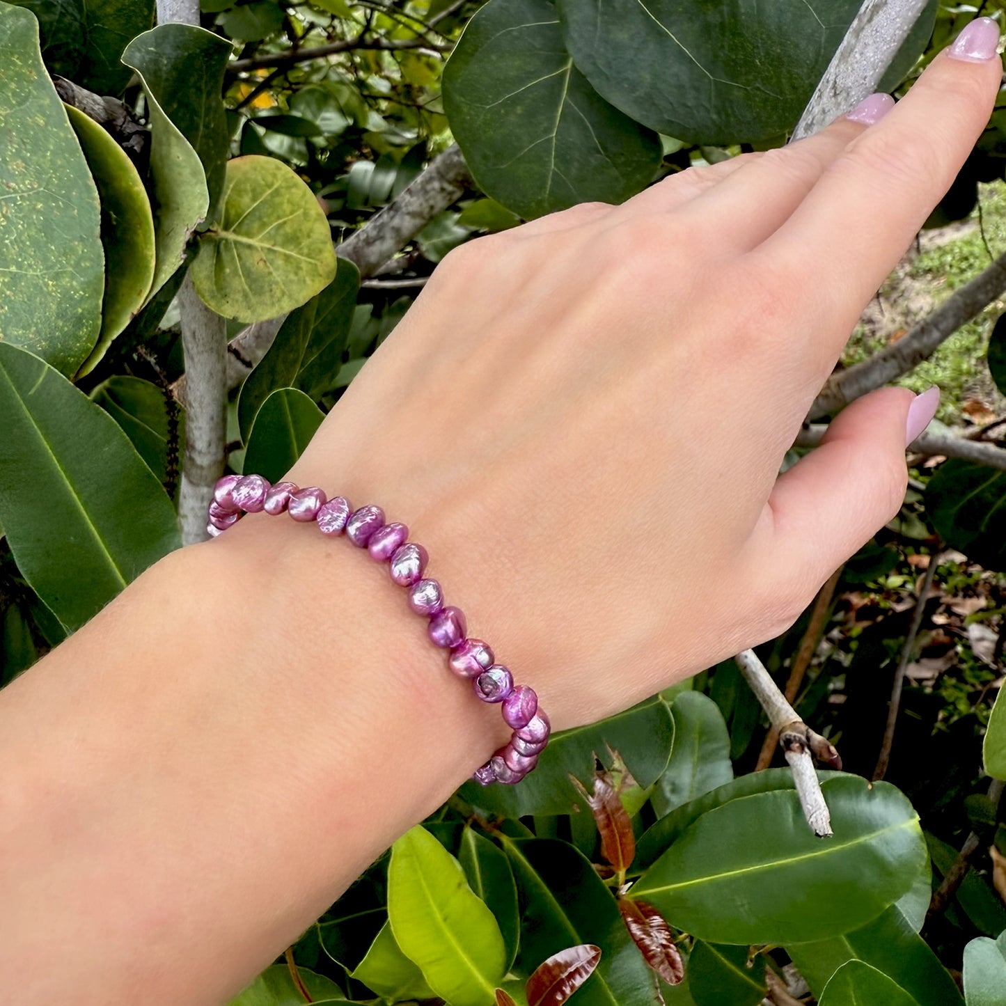 Freshwater Pearl Stretch Bracelet