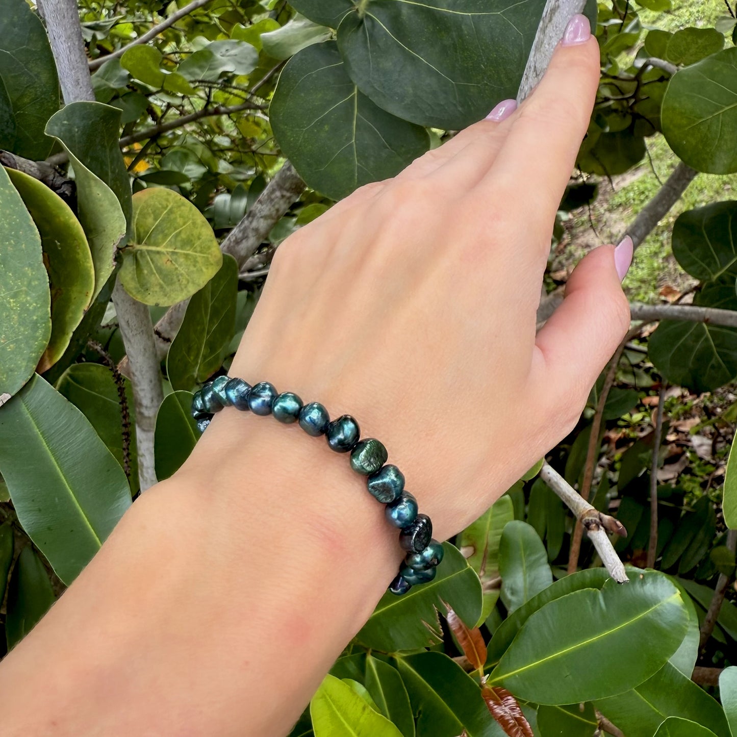 Freshwater Pearl Stretch Bracelet