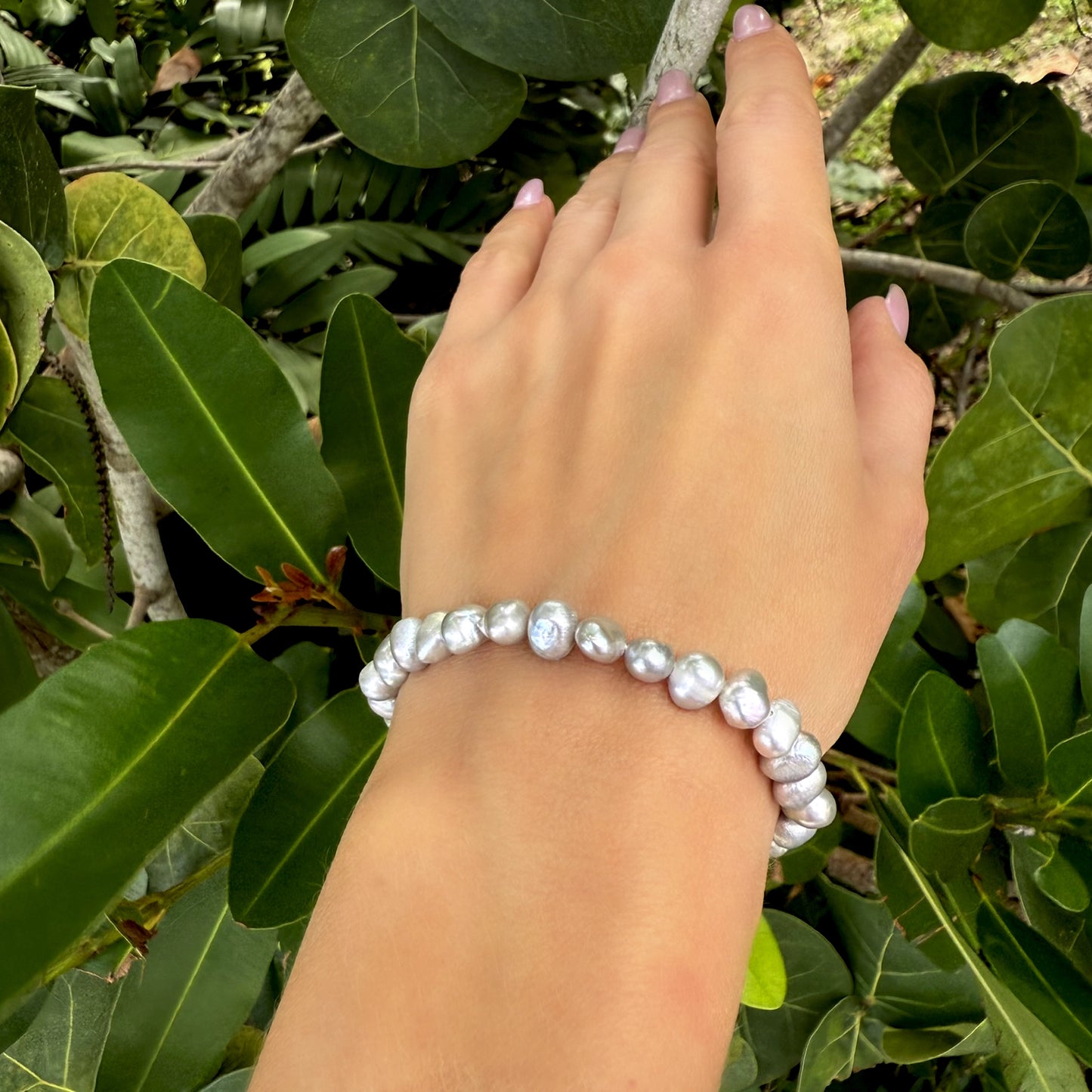 Freshwater Pearl Stretch Bracelet