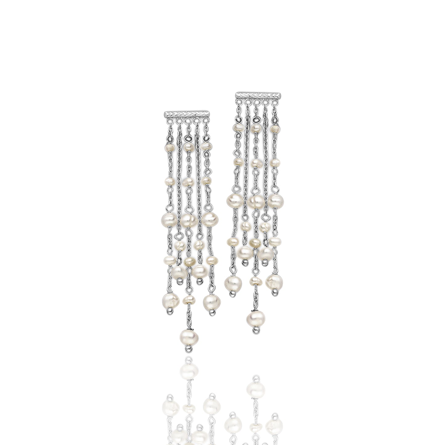 Freshwater Pearl Chandelier Earrings