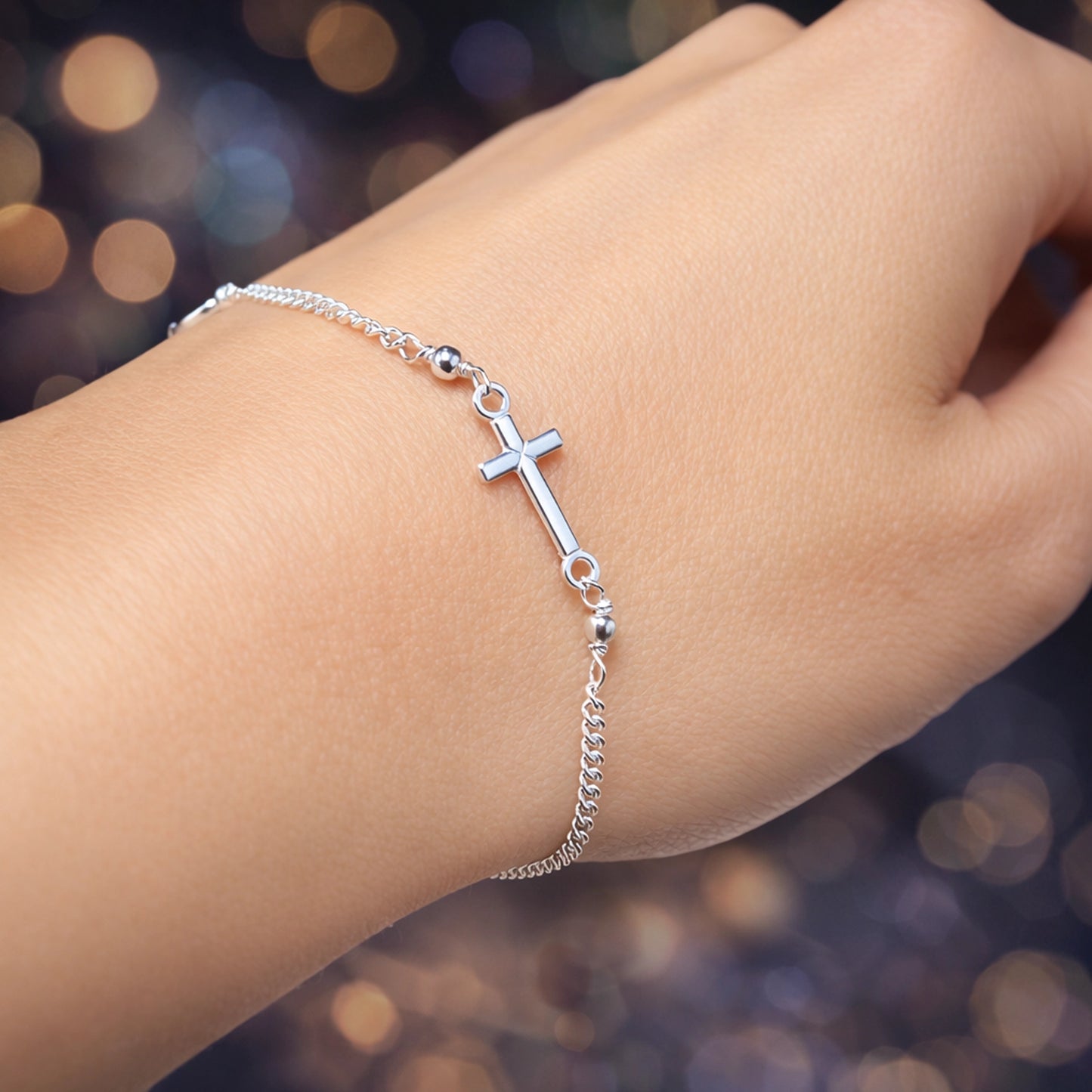 Pulsera pequeña del rosario de la Virgen María