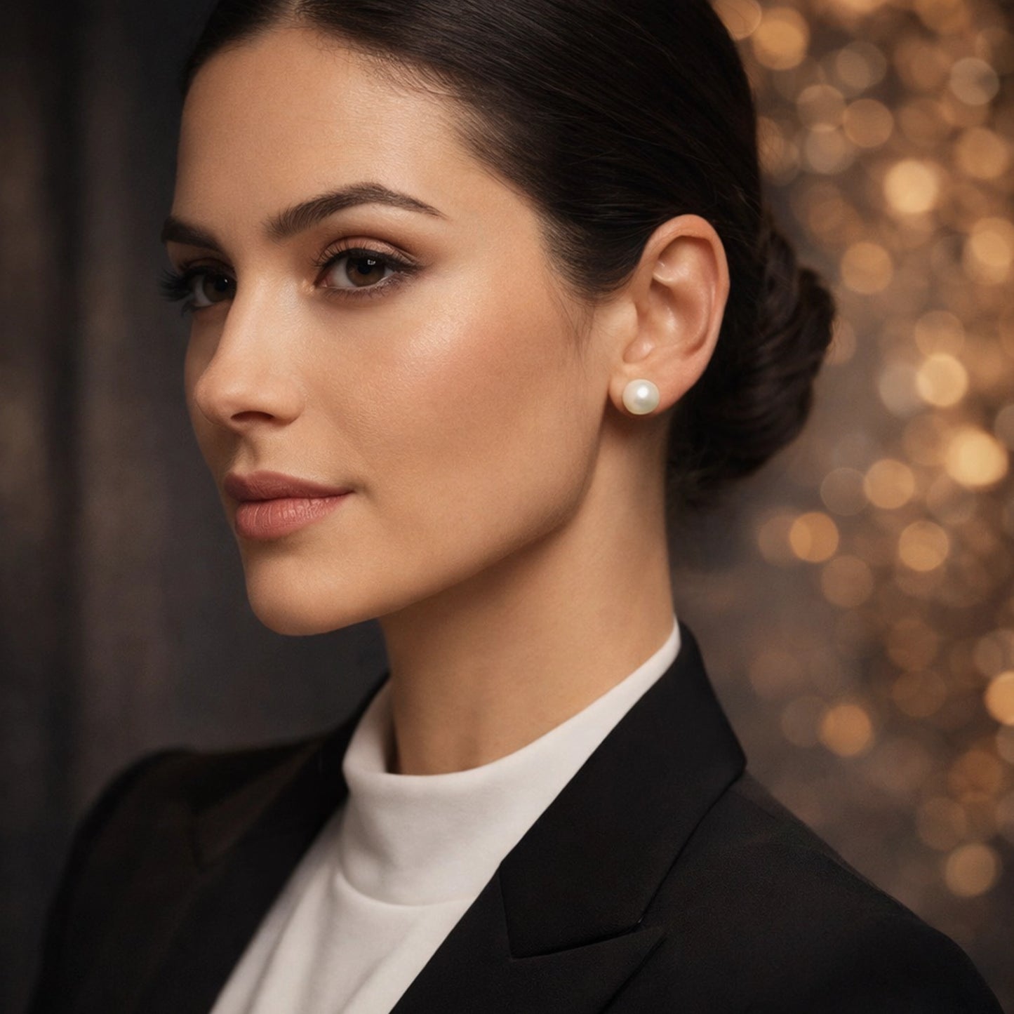 Freshwater Pearl Stud Earrings