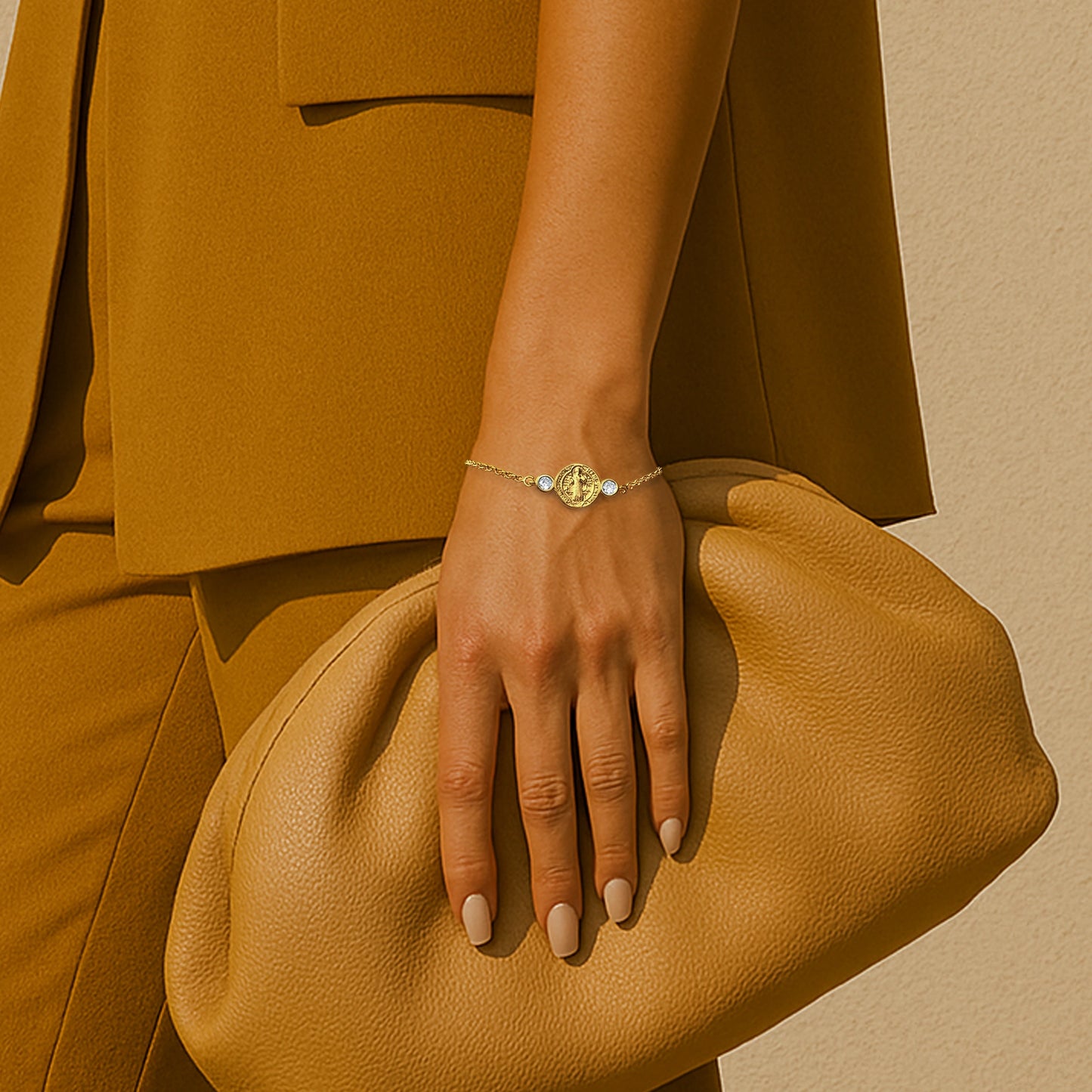 Saint Benedict Chain Bracelet